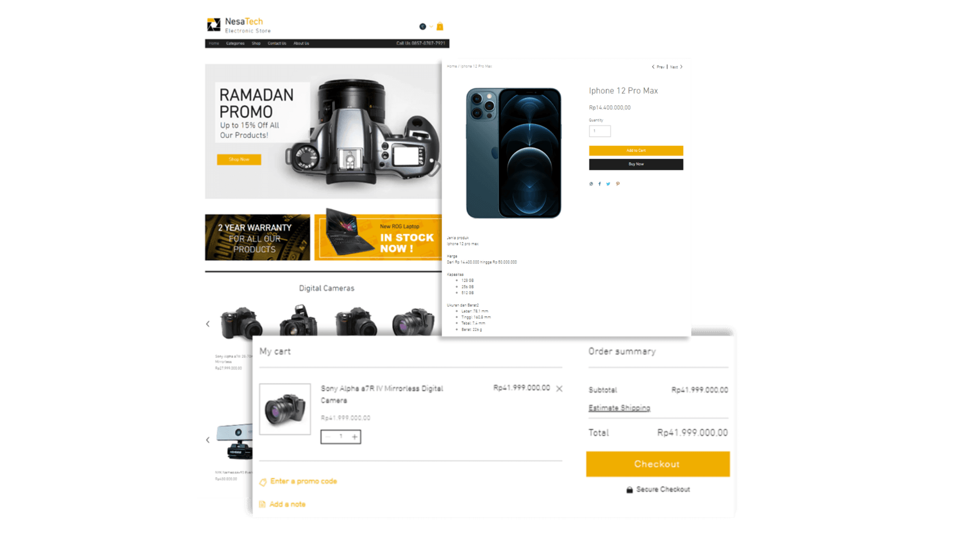 Website Nesa Tech