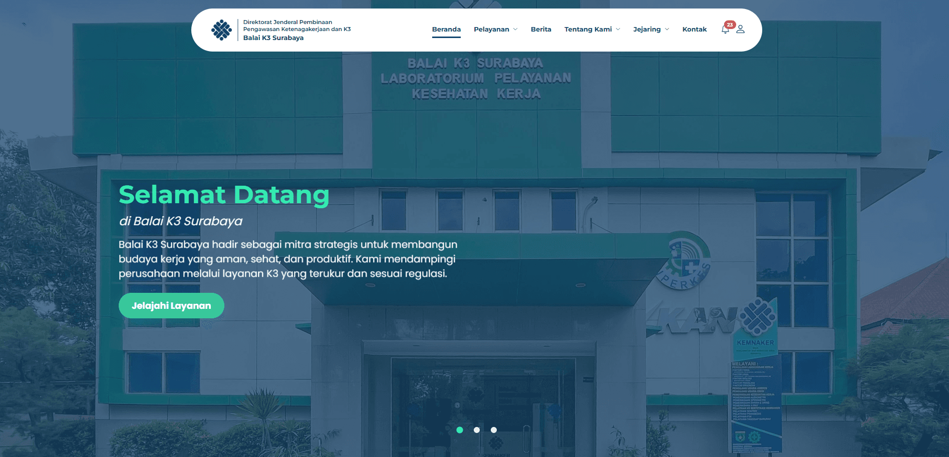 Home Balai K3 Surabaya